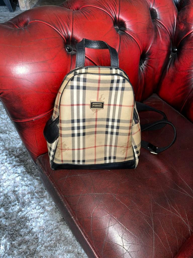 BURBERRY London Mini Backpack - Origineel - Mintstaat 10/10, Ophalen of Verzenden, Zo goed als nieuw, Overige merken
