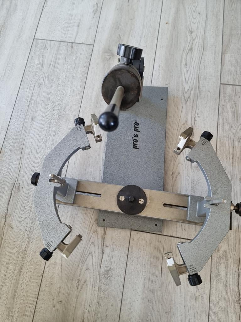 Pro's Pro tennisracket bespanmachine compleet, Sport en Fitness, Tennis, Ophalen, Gebruikt, Overige typen, Overige merken