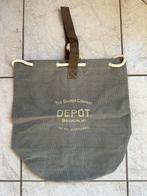 Nieuw Back Bag schoudertas shopper diam 30xH50 canvas Depot, Ophalen of Verzenden, Nieuw, Grijs, Overige merken
