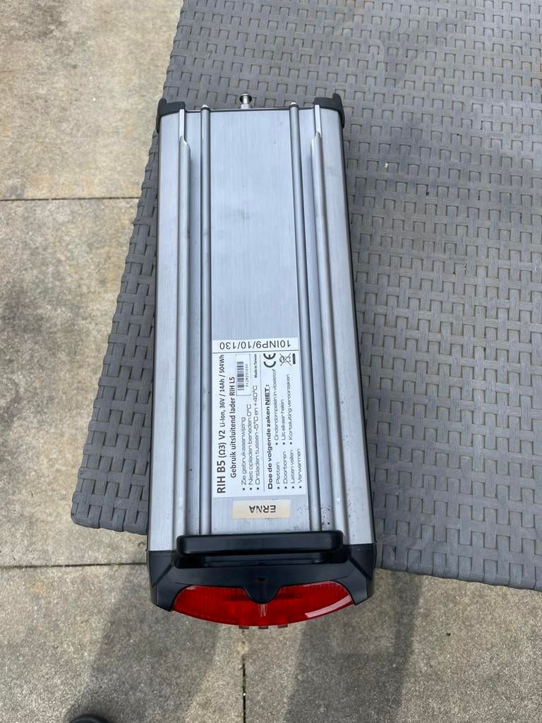 Rih defect fiets accu B5, Ophalen of Verzenden, Zo goed als nieuw