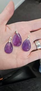 Amethist hangers met S925 zilveren oogje, Ophalen of Verzenden, Nieuw