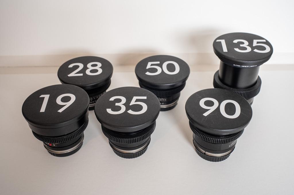 Leica R cine set met EF mount, Ophalen, Zo goed als nieuw, Standaardlens