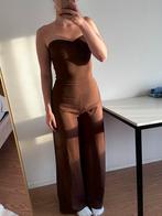 Bruine Zara set, top en broek, maat S, Ophalen of Verzenden, Gedragen, Maat 36 (S)