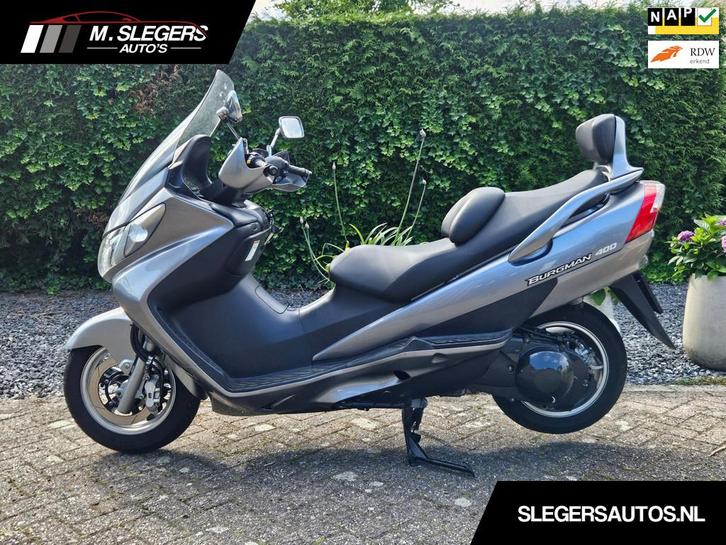Suzuki Scooter AN 400 Burgman*Zeer mooi!, Motoren, Motoren | Suzuki, Bedrijf, Scooter, 12 t/m 35 kW