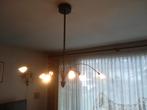Hanglamp, Ophalen, Gebruikt, Vintage, Glas