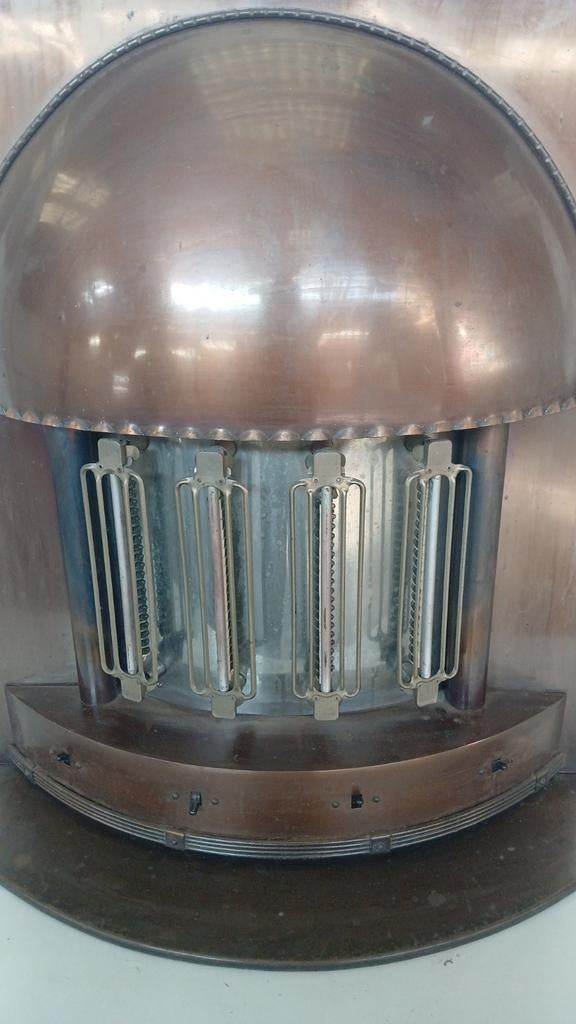 Unieke Antieke Art Deco Elektrische Kachel - Zie Foto's, Ophalen of Verzenden