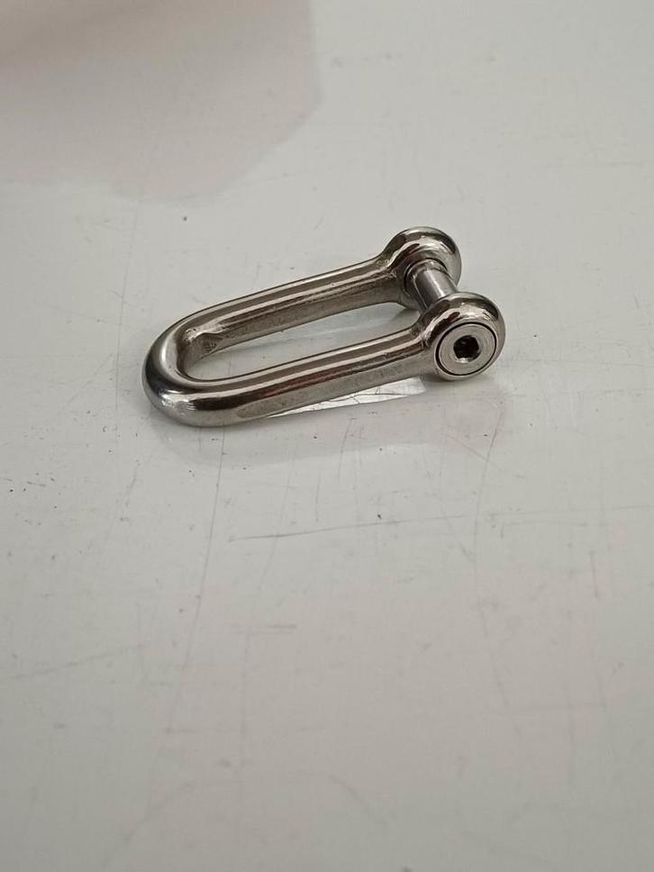 D-sluiting 6mm RVS nr. 635, Doe-het-zelf en Verbouw, Overige Doe-het-zelf en Verbouw, Nieuw, Ophalen