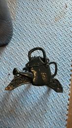 Metalen tuinslanghouder, Ophalen of Verzenden, Zo goed als nieuw, Zilver, Overige materialen