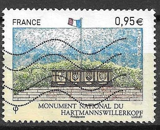 FRANKRIJK 2015-voor Gien 0.15, Ophalen of Verzenden, Gestempeld