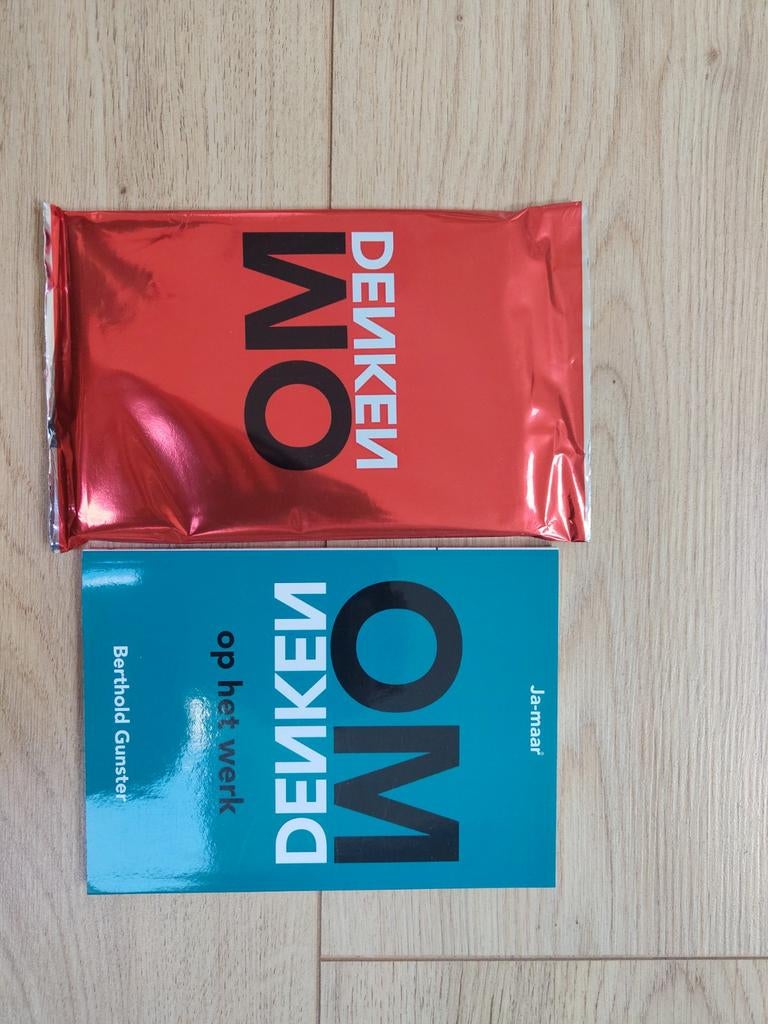 Twee Omdenken boekjes, waarvan één verrassing, Ophalen of Verzenden, Nieuw, Berthold Gunster