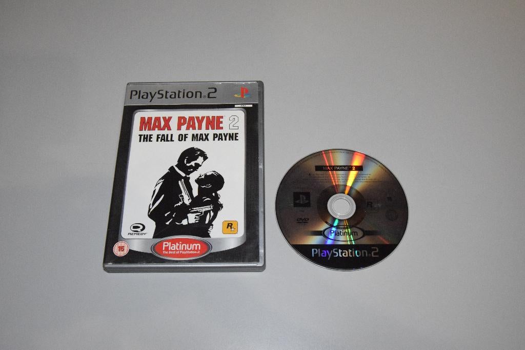 Playstation 2 (PS2): Max Payne 2 - The Fall of Max Payne, Spelcomputers en Games, Games | Sony PlayStation 2, Gebruikt, Shooter