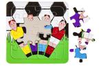 PARTIJ PUZZEL VOETBAL 3 ASSORTI, ., Nieuw, Ophalen of Verzenden, .
