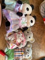 Sylvanian Families figuren set - Panda's en Muizen, Ophalen of Verzenden, Gebruikt, Jongen of Meisje