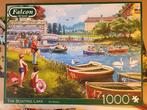 Prachtige puzzel van falcon the boating lake, Ophalen of Verzenden, 500 t/m 1500 stukjes, Zo goed als nieuw
