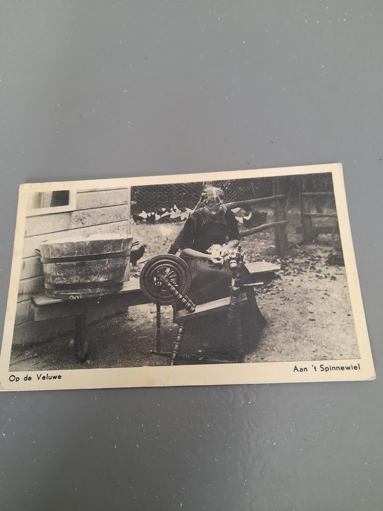 Veluwe aan het spinnewiel, Ophalen of Verzenden, 1940 tot 1960