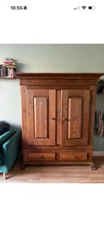 prachtige eikenhouten kledingkast, Antiek en Kunst, Antiek | Meubels | Kasten, Ophalen