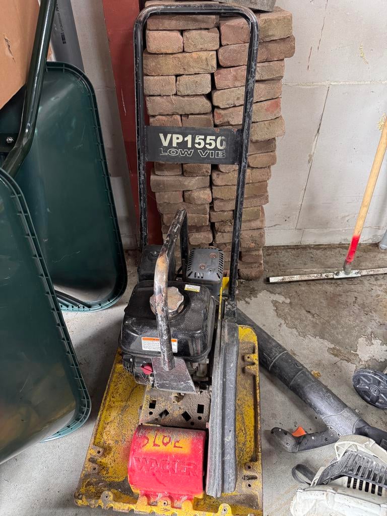Wacker VP1550 Low Vibe trilplaat, Ophalen, Gebruikt