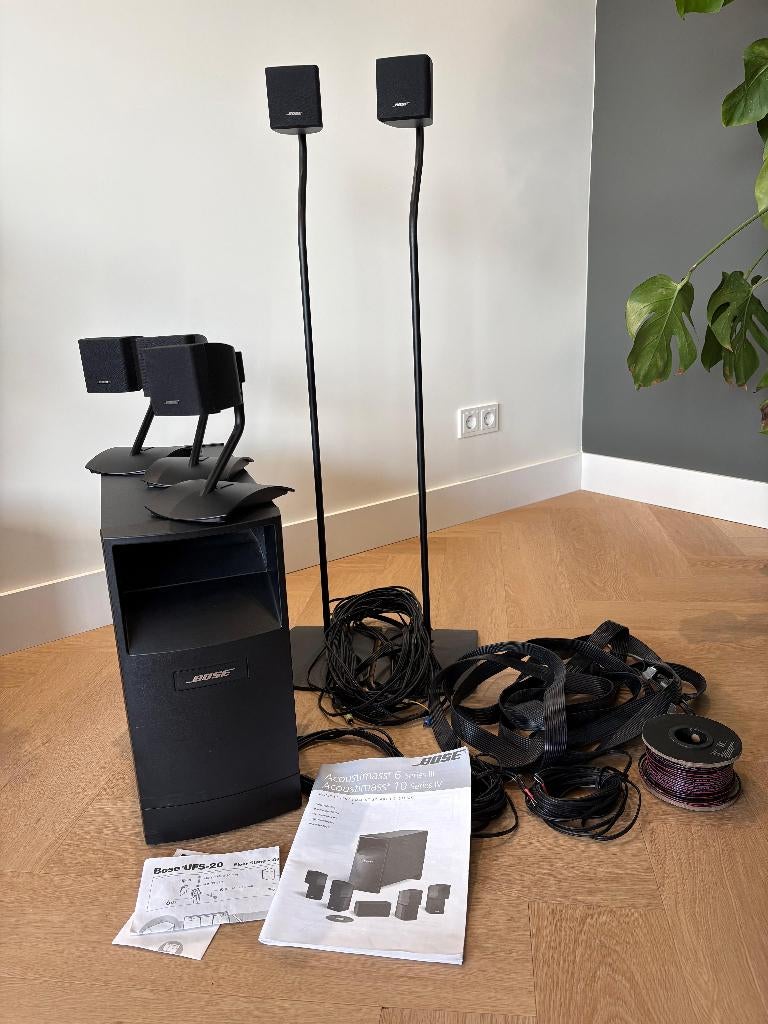 Bose Acoustimass 6 Series III – compleet en in goede staat, Audio, Tv en Foto, Luidsprekers, Ophalen, Gebruikt, Complete surroundset