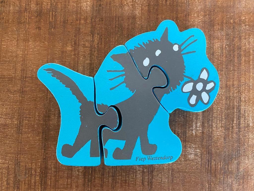 Houten puzzel, Ophalen of Verzenden, Gebruikt