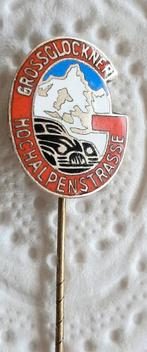 Speldje, GROSSCLOCKNER, HOCHALPENSTRASSE emaille, Verzenden, Gebruikt, Overige onderwerpen