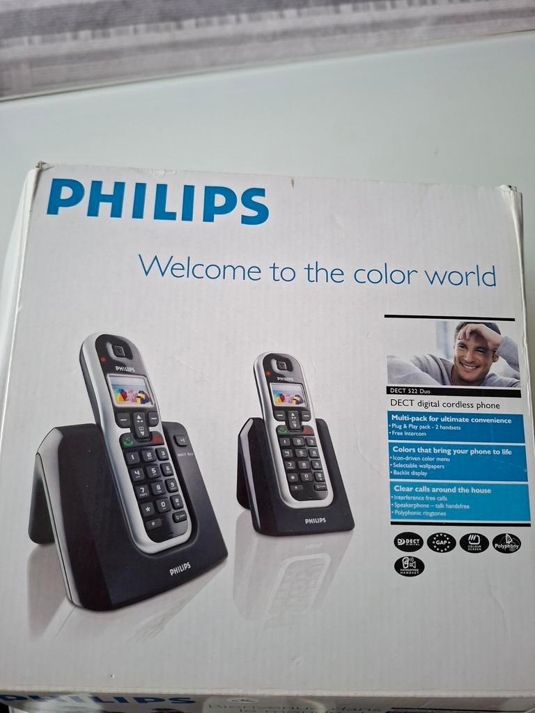 Philips draadloze telefoon, Ophalen of Verzenden, 1 handset
