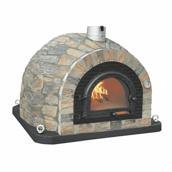 Houtgestookte Pizzaoven 100x100 - Steenoven NIEUW - Voorraad, Tuin en Terras, Pizzaovens, Nieuw, Ophalen