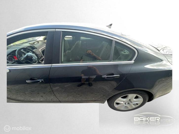 Portier linksachter Z22C Opel Insignia A ('08-'17), Auto-onderdelen, Carrosserie en Plaatwerk, Deur, Opel, Achter, Links, Gebruikt