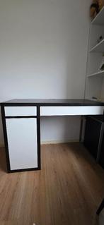 Bureau Micke Zwart/wit, Ophalen, Gebruikt, Bureau