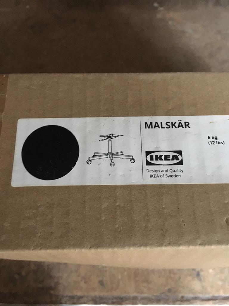 Te koop IKEA Malskar stoelonderstel zwart NIEUW, Zo goed als nieuw, Inbouw, Gas, 4 kookzones