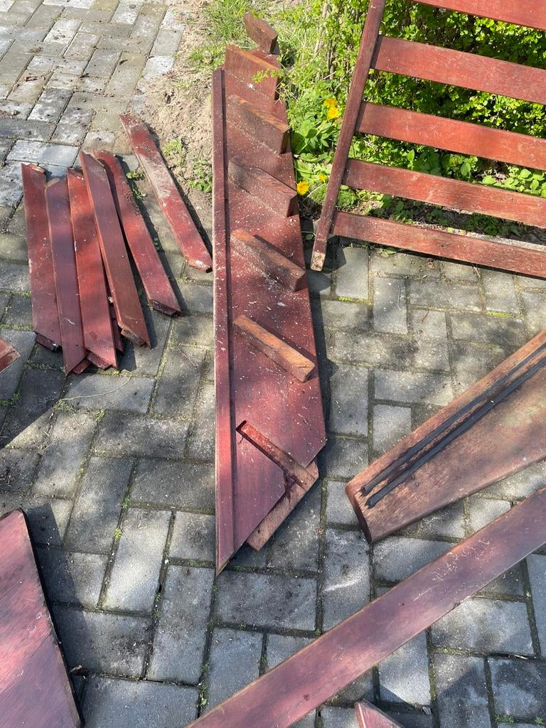 Trap onderkwart rechts, Doe-het-zelf en Verbouw, Ladders en Trappen, Ophalen of Verzenden, Zo goed als nieuw, 2 tot 4 meter