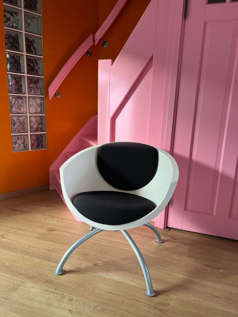 Y2K Vintage IKEA GUBBO Mia Gammelgaard Design Kuipstoel, Ophalen, Stof, Minder dan 75 cm, Zo goed als nieuw