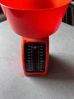 Soehe oranje vintage keukenweegschaal jaren 70, Ophalen of Verzenden, Huis en Inrichting