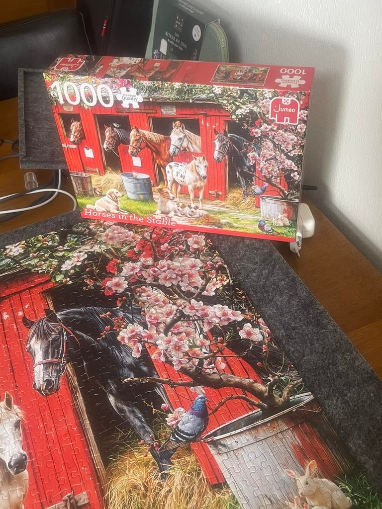 Jumbo puzzel 1000 stuks, Ophalen, 500 t/m 1500 stukjes, Zo goed als nieuw