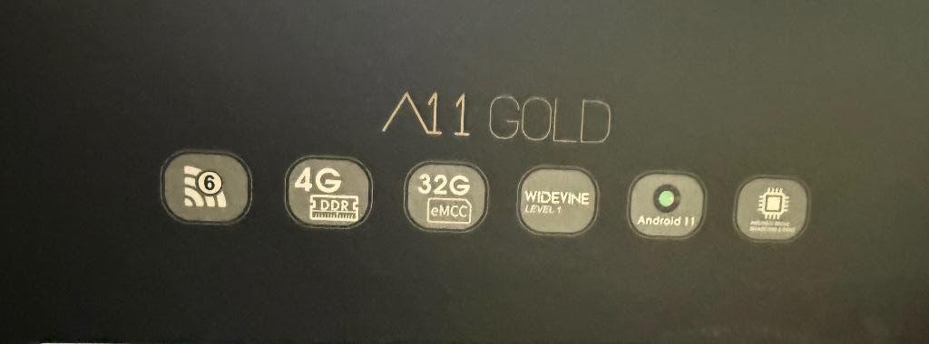 Amiko A11 Gold, Audio, Tv en Foto, Mediaspelers, Ophalen, Zo goed als nieuw, HDMI