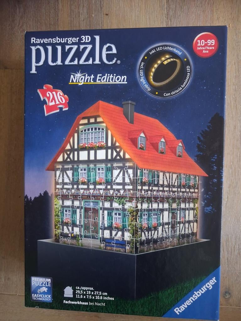NIEUW puzzel 216stuks , 10-99jaar, Ophalen of Verzenden, Minder dan 500 stukjes, Nieuw, Rubik's of 3D-puzzel