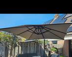 4SO 4 seasons outdoor Siesta Premium zweef parasol!!, Tuin en Terras, Parasols, Ophalen, Zo goed als nieuw, Zweefparasol