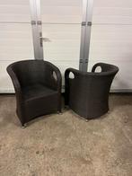 36 nieuwe Luxe horeca restaurant Terras stoelen rotanlook, Ophalen, Zo goed als nieuw