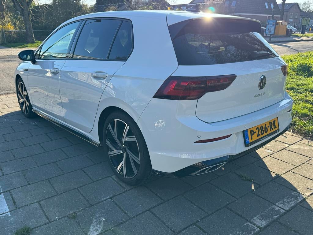 Volkswagen Golf R-line 1.5 TSI 130pk, Auto's, Voorwielaandrijving, Stof, 4 cilinders, Wit