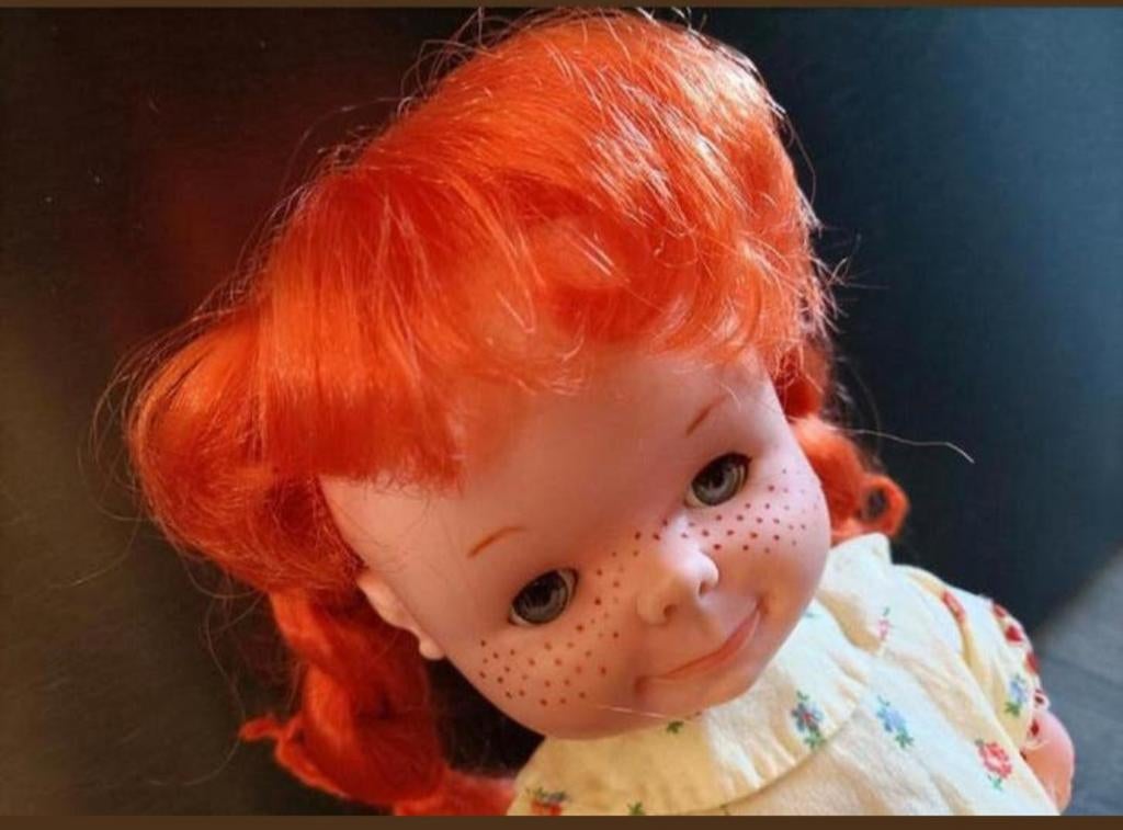 🏵️retro pipi langkous pop van famosa🏵️, Verzenden, Zo goed als nieuw, Pop
