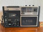 Vintage Aristona 8494 radio cassette recorder '80 eighties, Audio, Tv en Foto, Ophalen of Verzenden, Gebruikt