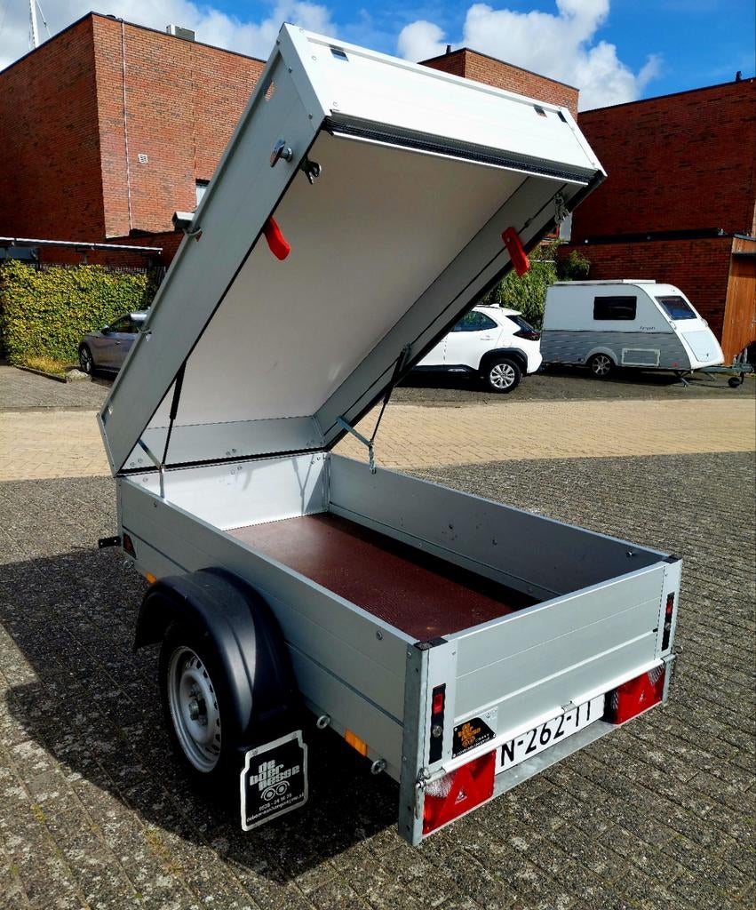 Anssems GT 750 bagagewagen - ongeremd, inclusief deksel, Auto diversen, Ophalen, Zo goed als nieuw