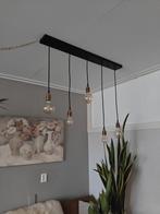 Moderne Eettafel Lamp met 5 Lampen, Overige materialen, Ophalen of Verzenden, Zo goed als nieuw, 75 cm of meer