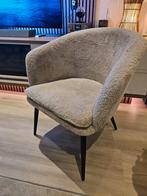 comfortabele fauteuil, bekleed met zachte teddy stof, Ophalen, Zo goed als nieuw, 75 tot 100 cm, Stof