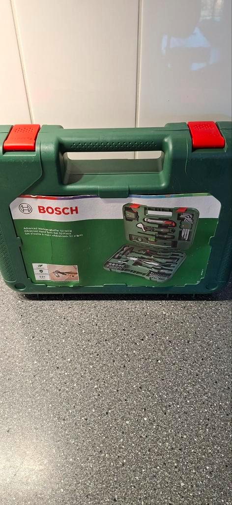 Bosch Gereedschapskoffer - Complete Set (57-delig), Doe-het-zelf en Verbouw, Gereedschap | Handgereedschap, Zo goed als nieuw