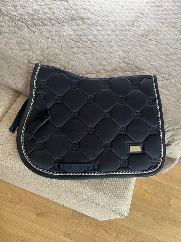 Equestrian Stockholm dekje midnight blue full, Full (L), Gebruikt, Equestrian Stockholm, Ophalen of Verzenden