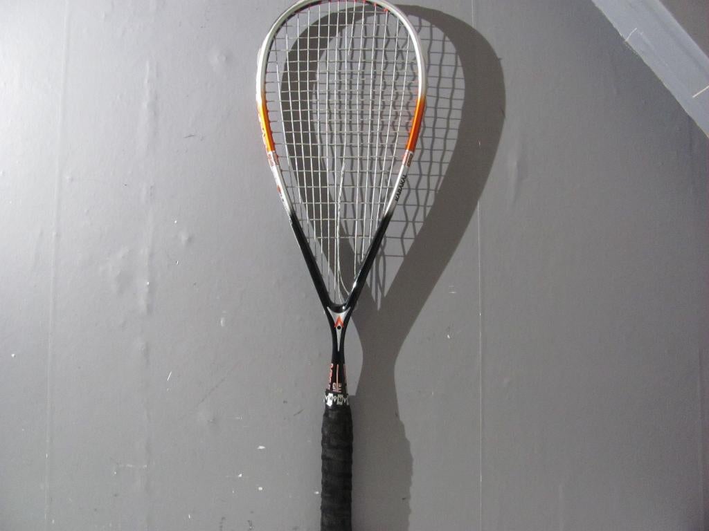 squashracket van Karakal mx150 met frame gewicht 150gr, Ophalen of Verzenden, Gebruikt, Racket