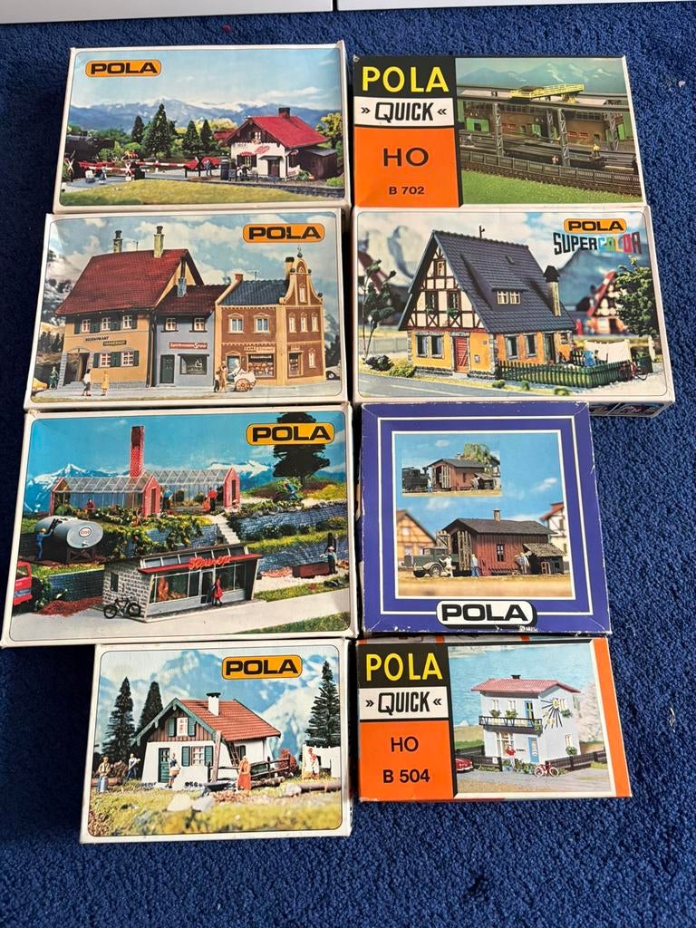Pola bouwdozen nieuw, Overige merken, Gelijkstroom of Wisselstroom, Brug, Tunnel of Gebouw, Nieuw