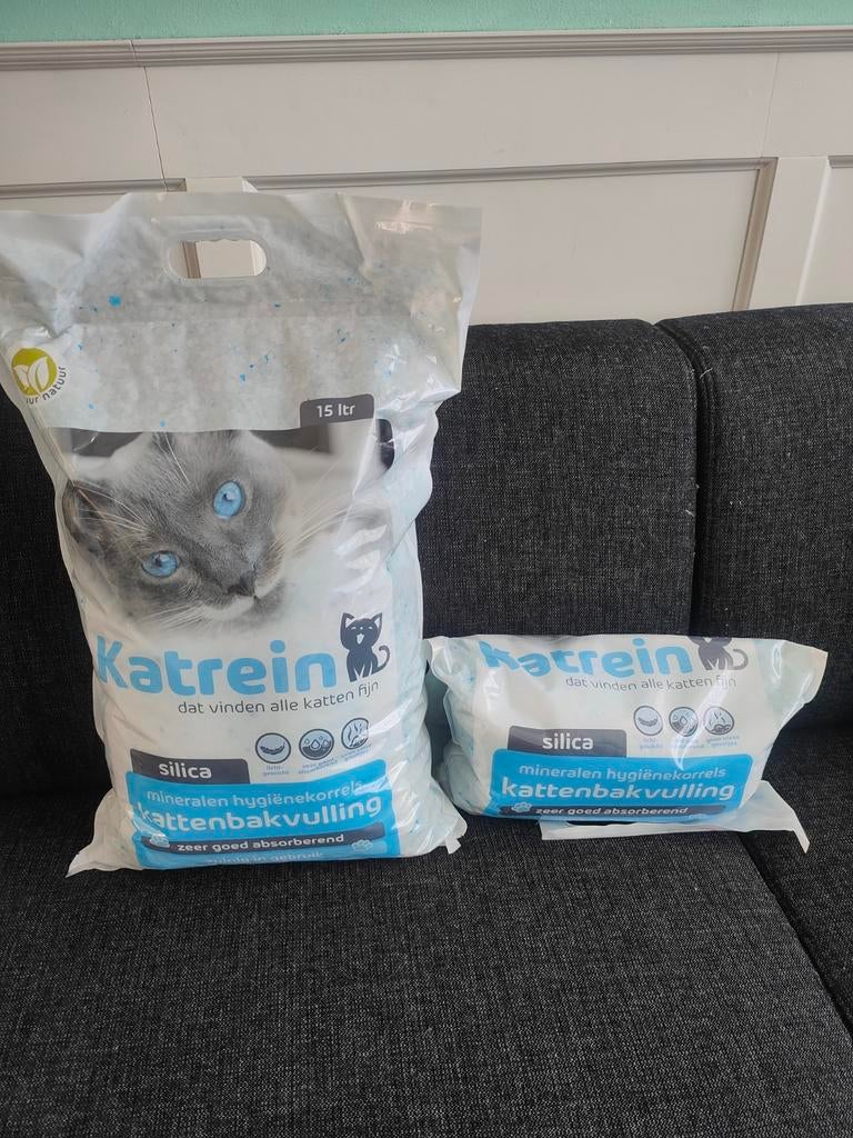 Kattengrit 15 liter, Dieren en Toebehoren, Kattenbakken, Ophalen, Nieuw