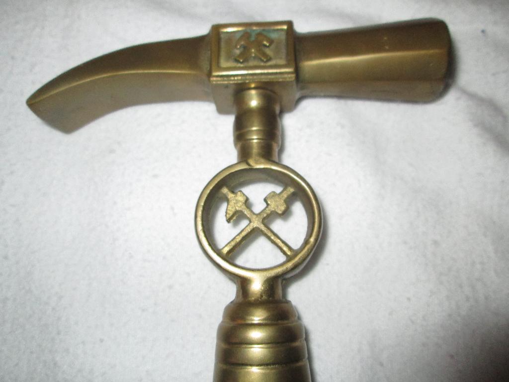 WANDELSTOK MET MESSING HANDGREEP, Ophalen