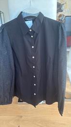 Bloes zwart met kanten mouw, Ophalen of Verzenden, Zo goed als nieuw, Zwart